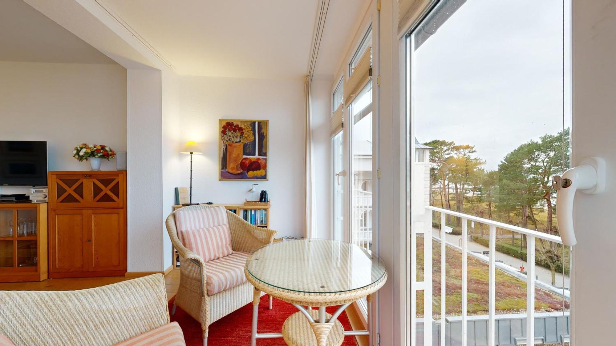 Fewo Direkt Am Strand Mit Meerblick Und Suedbalkon, Villa Freia 27, Binz Exteriör bild