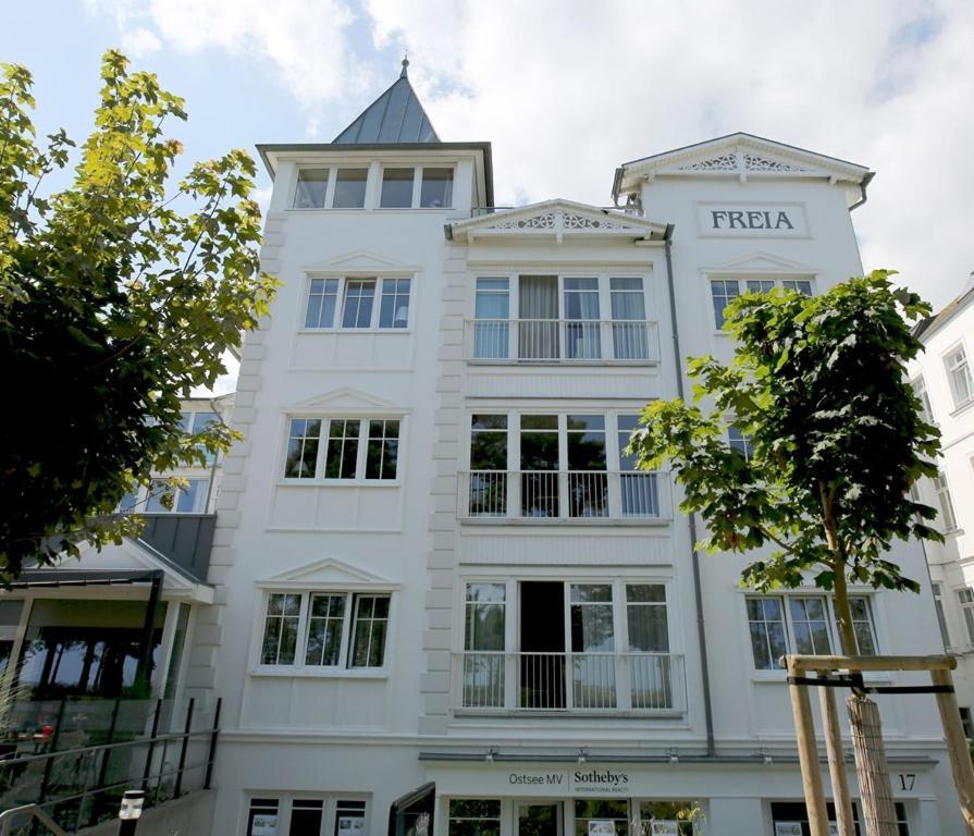 Fewo Direkt Am Strand Mit Meerblick Und Suedbalkon, Villa Freia 27, Binz Exteriör bild