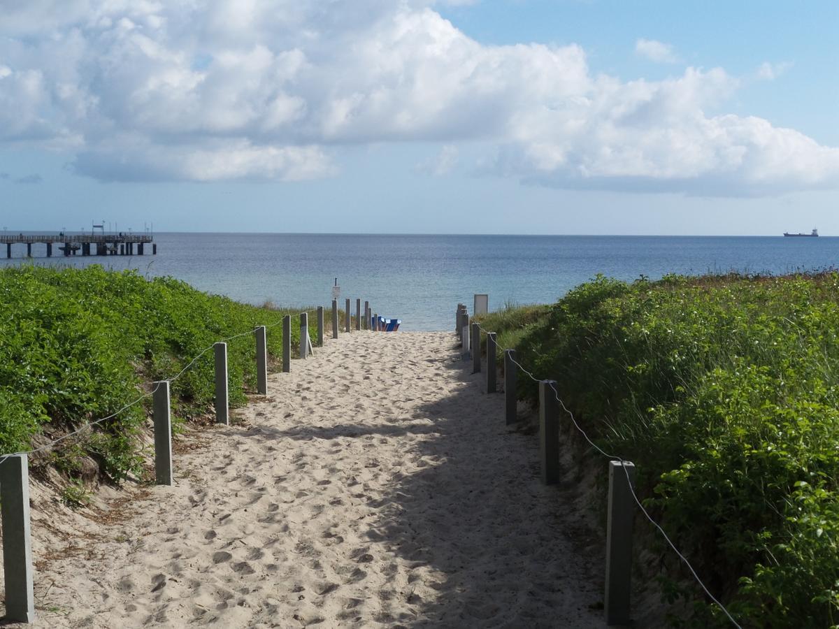 Fewo Direkt Am Strand Mit Meerblick Und Suedbalkon, Villa Freia 27, Binz Exteriör bild